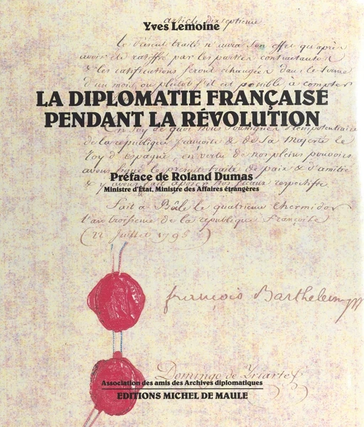 La diplomatie française pendant la Révolution -  - FeniXX réédition numérique