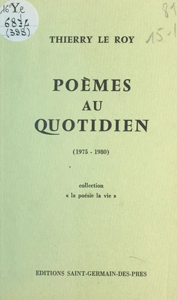 Poèmes au quotidien