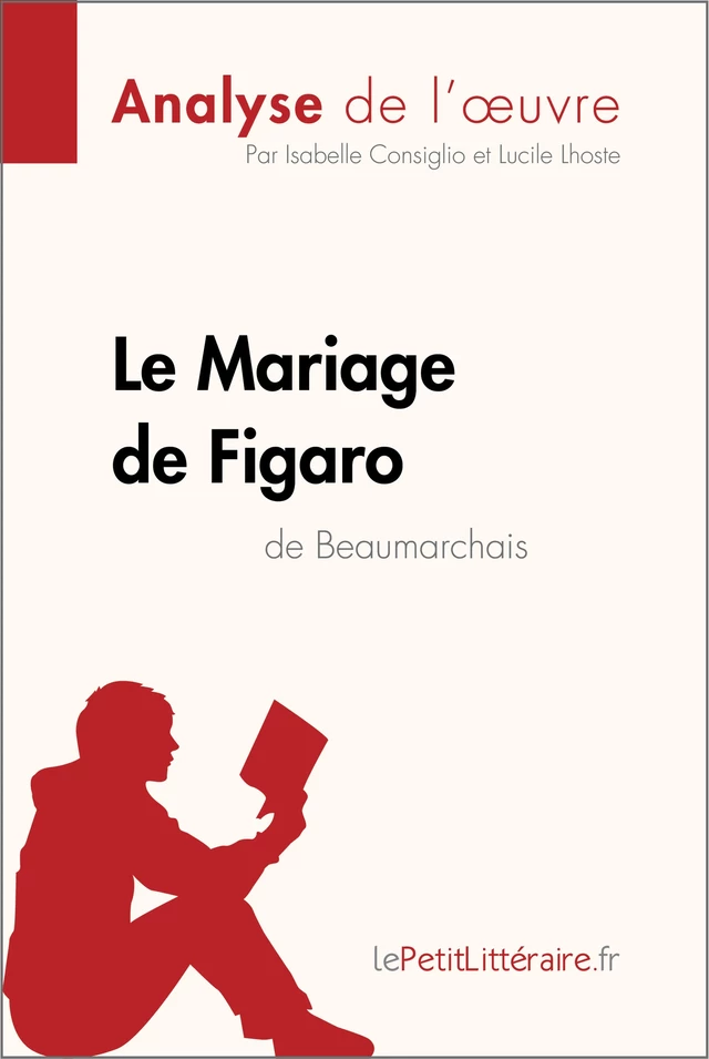 Le Mariage de Figaro de Beaumarchais (Analyse de l'oeuvre) -  lePetitLitteraire, Isabelle Consiglio, Lucile Lhoste - lePetitLitteraire.fr