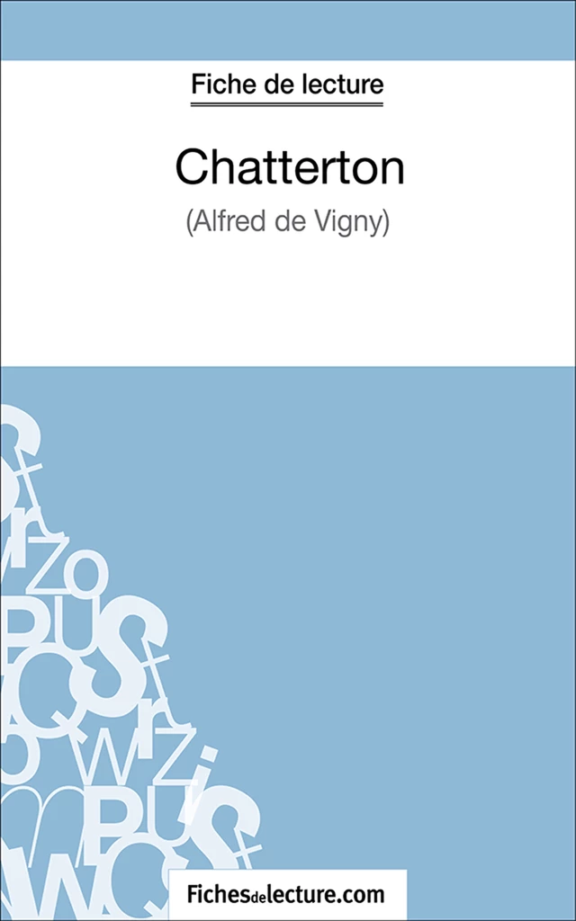 Chatterton -  fichesdelecture.com, Jessica Z. - FichesDeLecture.com