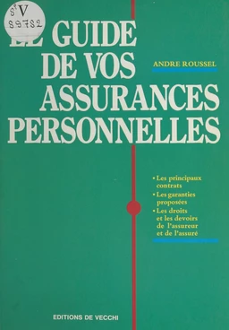 Le guide de vos assurances personnelles