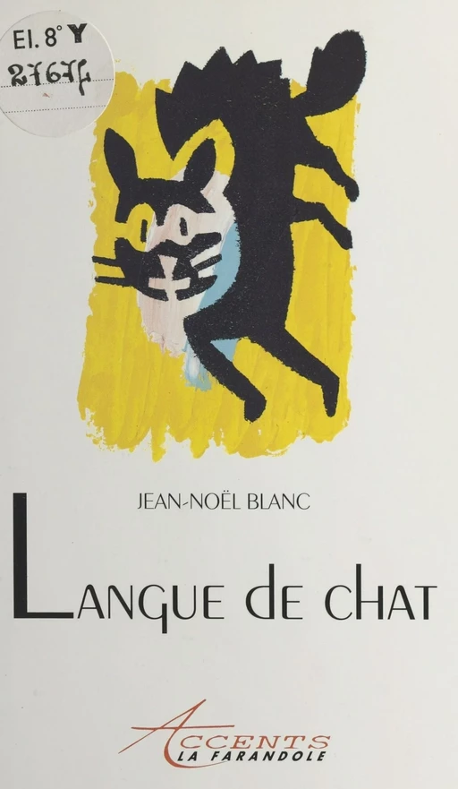 Langue de chat - Jean-Noël Blanc - FeniXX réédition numérique