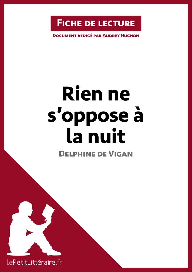 Rien ne s'oppose à la nuit de Delphine de Vigan (Fiche de lecture) -  lePetitLitteraire, Audrey Huchon - lePetitLitteraire.fr