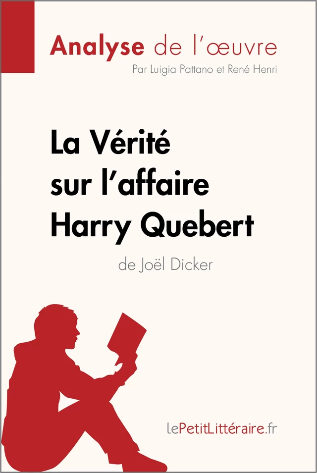 La Vérité sur l'affaire Harry Quebert (Analyse de l'oeuvre) -  lePetitLitteraire, Luigia Pattano, René Henri - lePetitLitteraire.fr