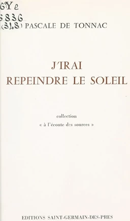 J'irai repeindre le soleil