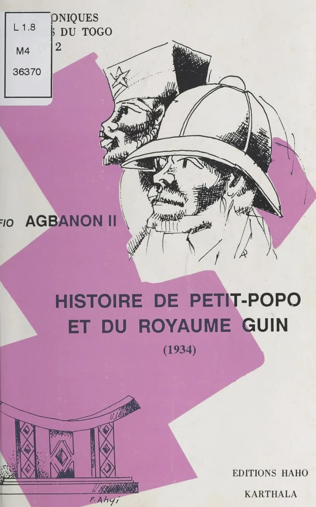 Histoire de Petit-Popo et du royaume Gui -  Agbanon - FeniXX réédition numérique