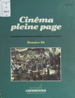 Cinéma pleine page : l'édition cinématographique de langue française