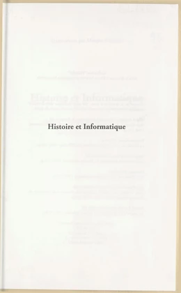 Histoire et informatique : base de données, recherche documentaire multimédia