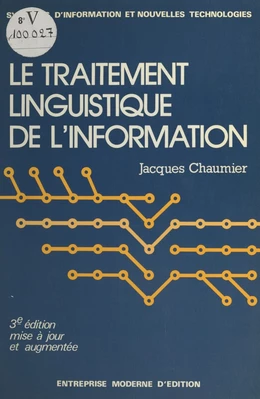 Le traitement linguistique de l'information