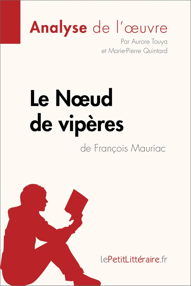 Le Noeud de vipères de François Mauriac (Analyse de l'oeuvre) -  lePetitLitteraire, Aurore Touya, Marie-Pierre Quintard - lePetitLitteraire.fr