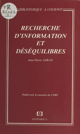 Recherche d'information et déséquilibres