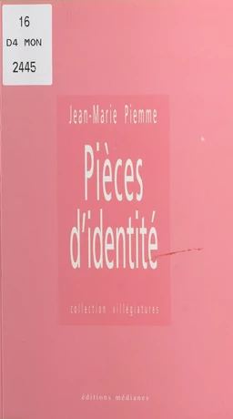 Pièces d'identité