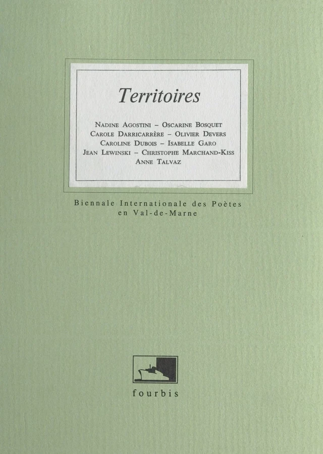 Territoires - Nadine Agostini, Oscarine Bosquet - FeniXX réédition numérique