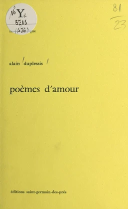 Poèmes d'amour