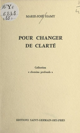 Pour changer de clarté