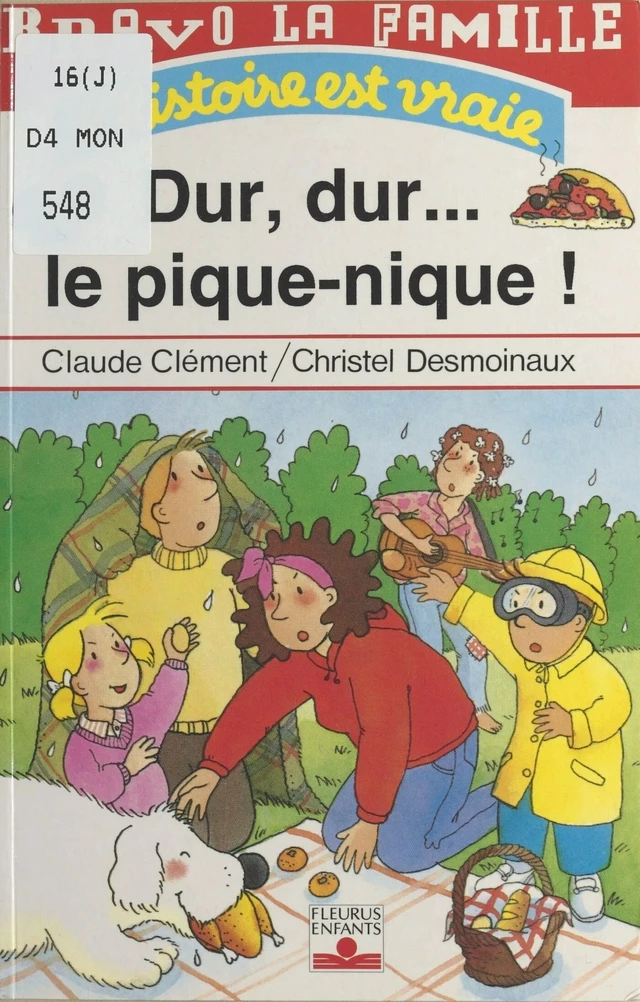 Bravo la famille (7) : Dur, dur... le pique-nique ! - Claude Clément - FeniXX réédition numérique