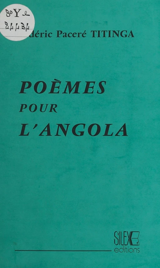 Poèmes pour l'Angola - Pacéré Titinga - FeniXX réédition numérique