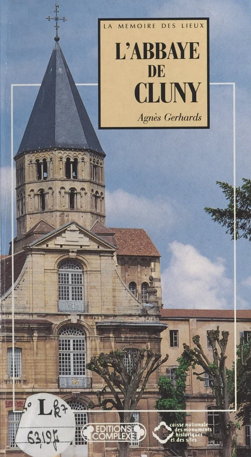 L'abbaye de Cluny - Agnès Gerhards - FeniXX réédition numérique