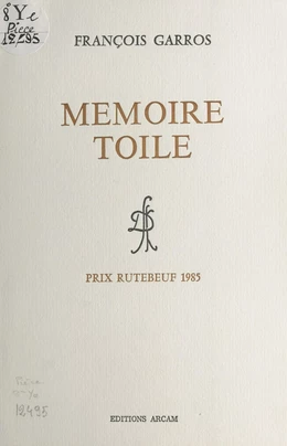 Mémoire toile