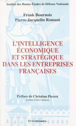 L'intelligence économique et stratégique dans les entreprises françaises