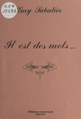 Il est des mots