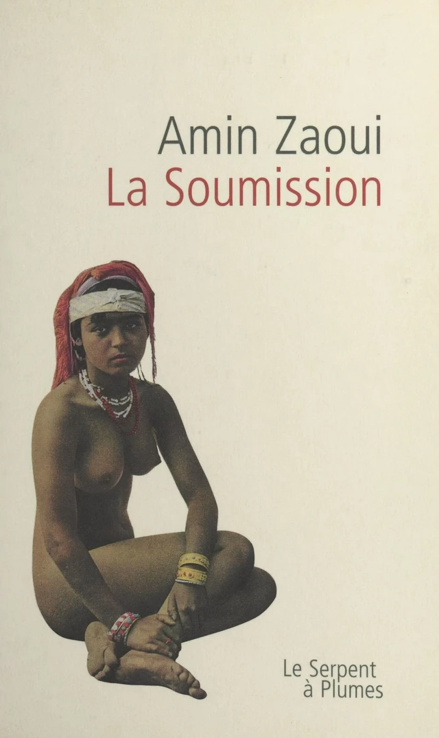 La soumission - Amin Zaoui - FeniXX réédition numérique