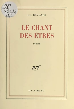 Le chant des êtres