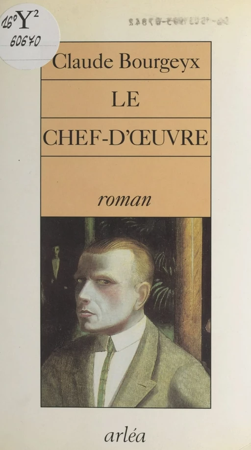 Le chef-d'œuvre - Claude Bourgeyx - FeniXX réédition numérique