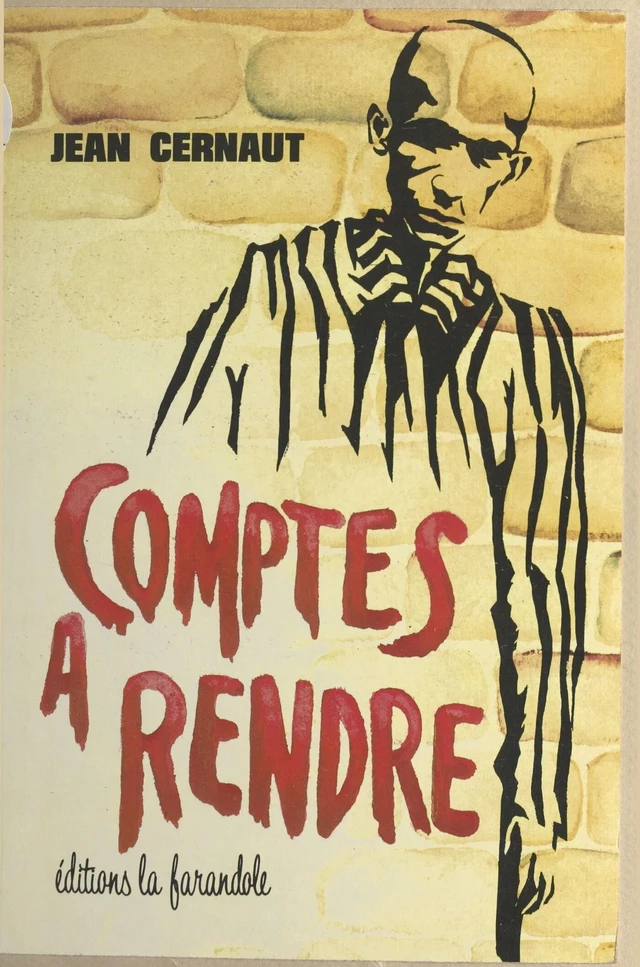 Comptes à rendre - Jean Cernaut - FeniXX réédition numérique