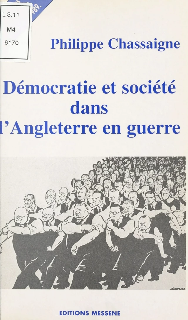 Démocratie et société dans l'Angleterre en guerre - Alexandre Fernandez - FeniXX réédition numérique