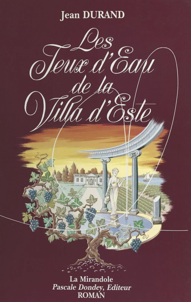 Les jeux d'eau de la villa d'Este - Jean Durand - FeniXX réédition numérique