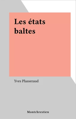 Les états baltes