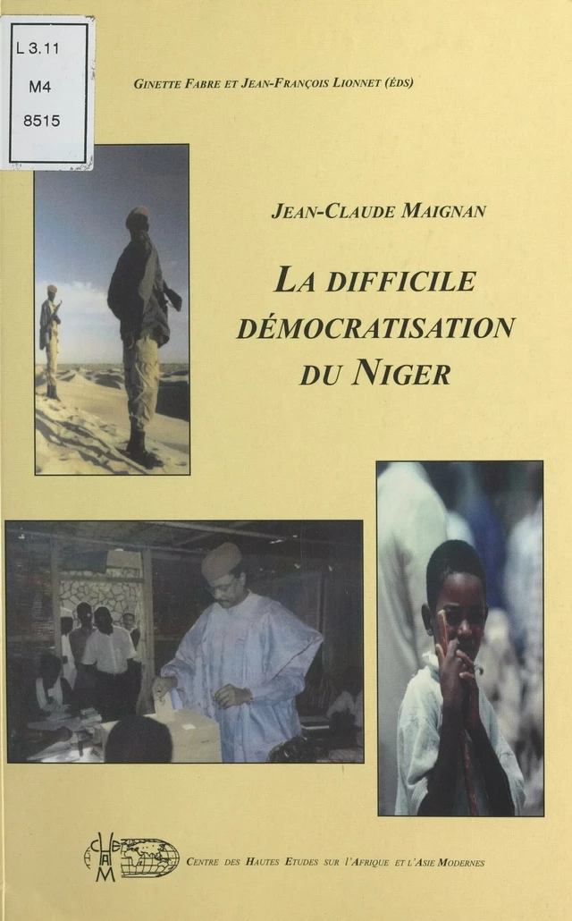 La difficile démocratisation du Niger - Jean-Claude Maignan - FeniXX réédition numérique