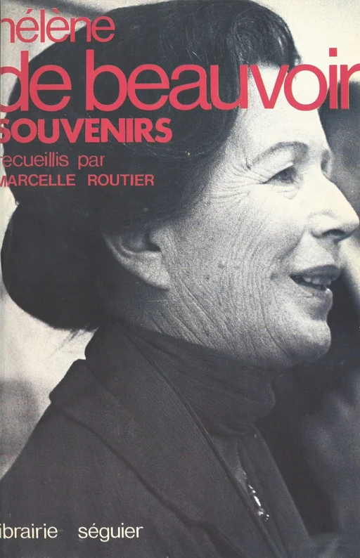 Souvenirs - Hélène de Beauvoir - FeniXX réédition numérique