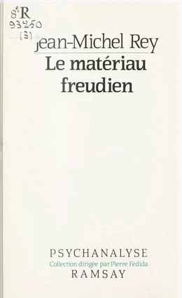 Le matériau freudien