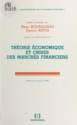 Théorie économique et crises des marchés financiers