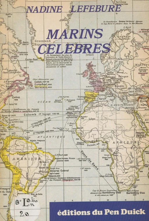 Marins célèbres - Nadine Lefebure - FeniXX réédition numérique