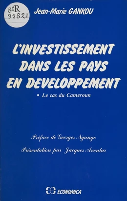 L'investissement dans les pays en développement : le cas du Cameroun