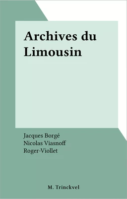 Archives du Limousin