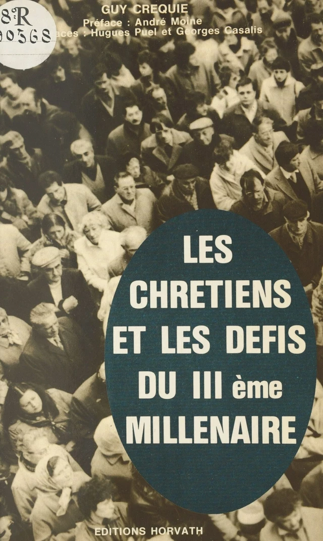 Les chrétiens et les défis du IIIe millénaire - Guy Crequie - FeniXX réédition numérique