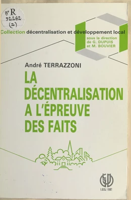 La décentralisation à l'épreuve des faits