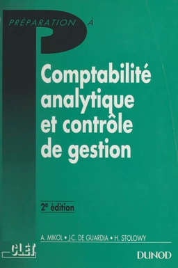 Comptabilité analytique et contrôle de gestion