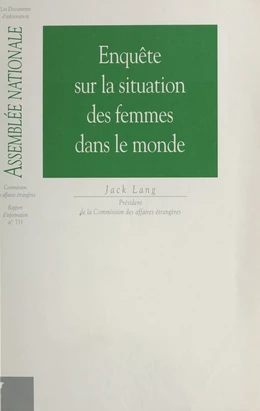 Enquête sur la situation des femmes dans le monde