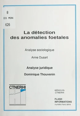 La détection des anomalies fœtales (2) : analyse juridique