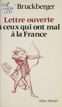 Lettre ouverte à ceux qui ont mal à la France