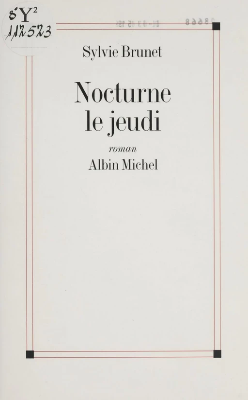 Nocturne le jeudi - Sylvie H. Brunet - FeniXX réédition numérique