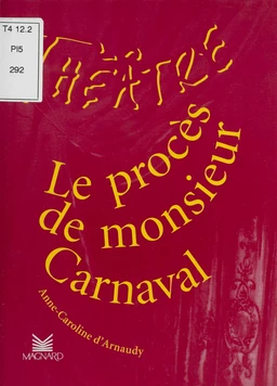 Le procès de monsieur Carnaval