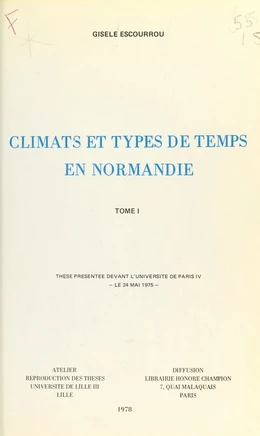 Climats et types de temps en Normandie (1)