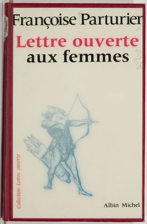 Lettre ouverte aux femmes - Françoise Parturier - FeniXX réédition numérique