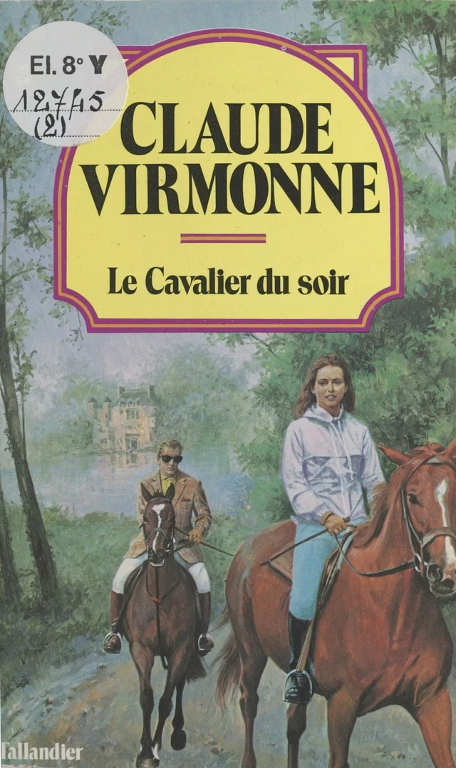 Le cavalier du soir - Claude Virmonne - FeniXX réédition numérique